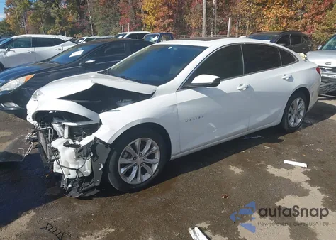 2021 Chevrolet Malibu Fwd Lt from USA, damaged, VIN 1G1ZD5ST8MF022226
